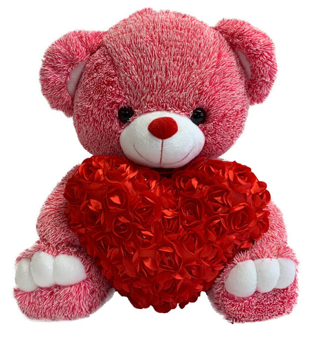 Bear with Rose Heart