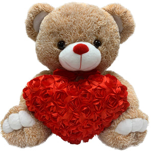 Bear with Rose Heart