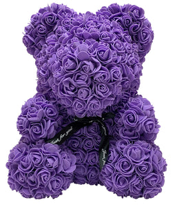 Rose Bear With Ribbon