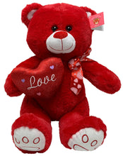 Load image into Gallery viewer, Large Bear with Heart on Right Hand