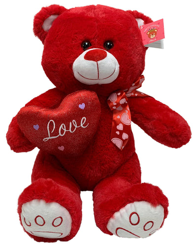 Large Bear with Heart on Right Hand
