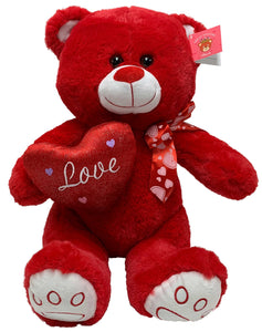 Large Bear with Heart on Right Hand