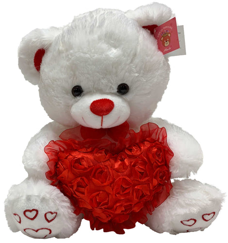 Bear with Rose Heart (Smile)