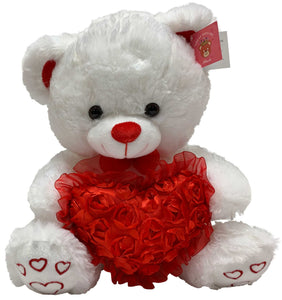 Bear with Rose Heart (Smile)